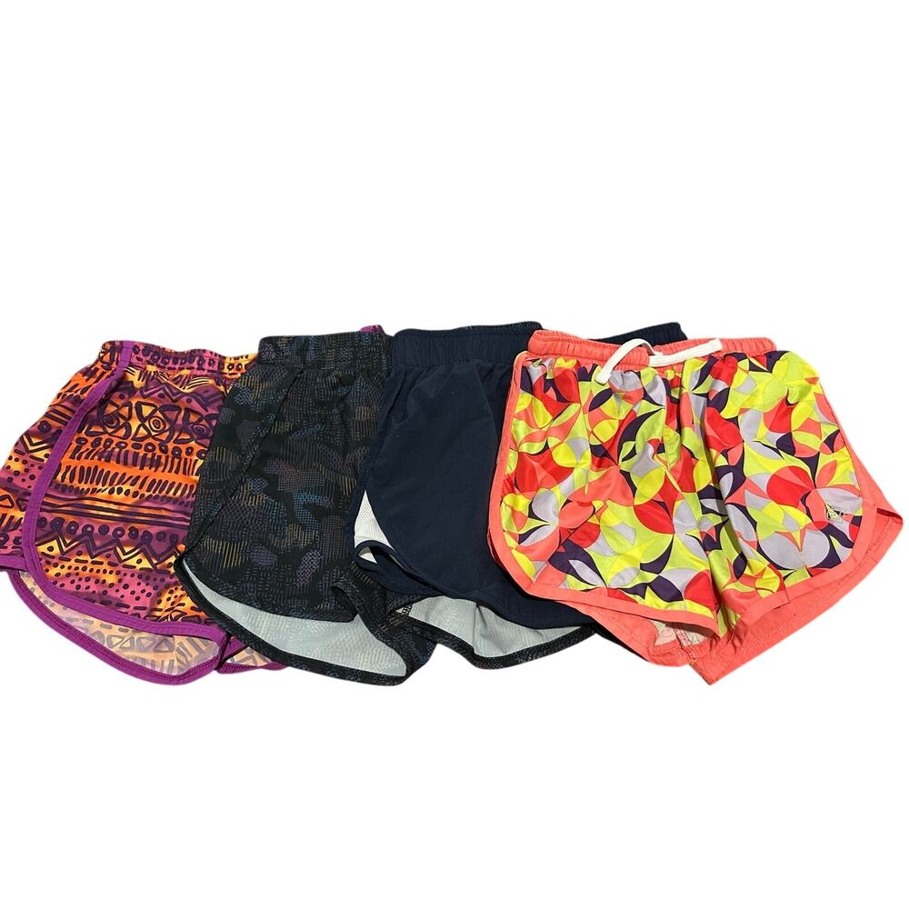 4 pairs of girls size 8 athletic shorts various brands